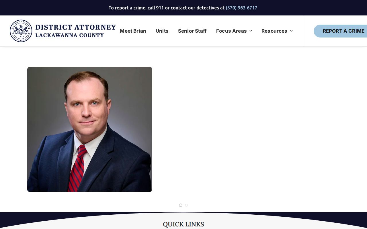 District Attorney route for Scranton criminal record appeals